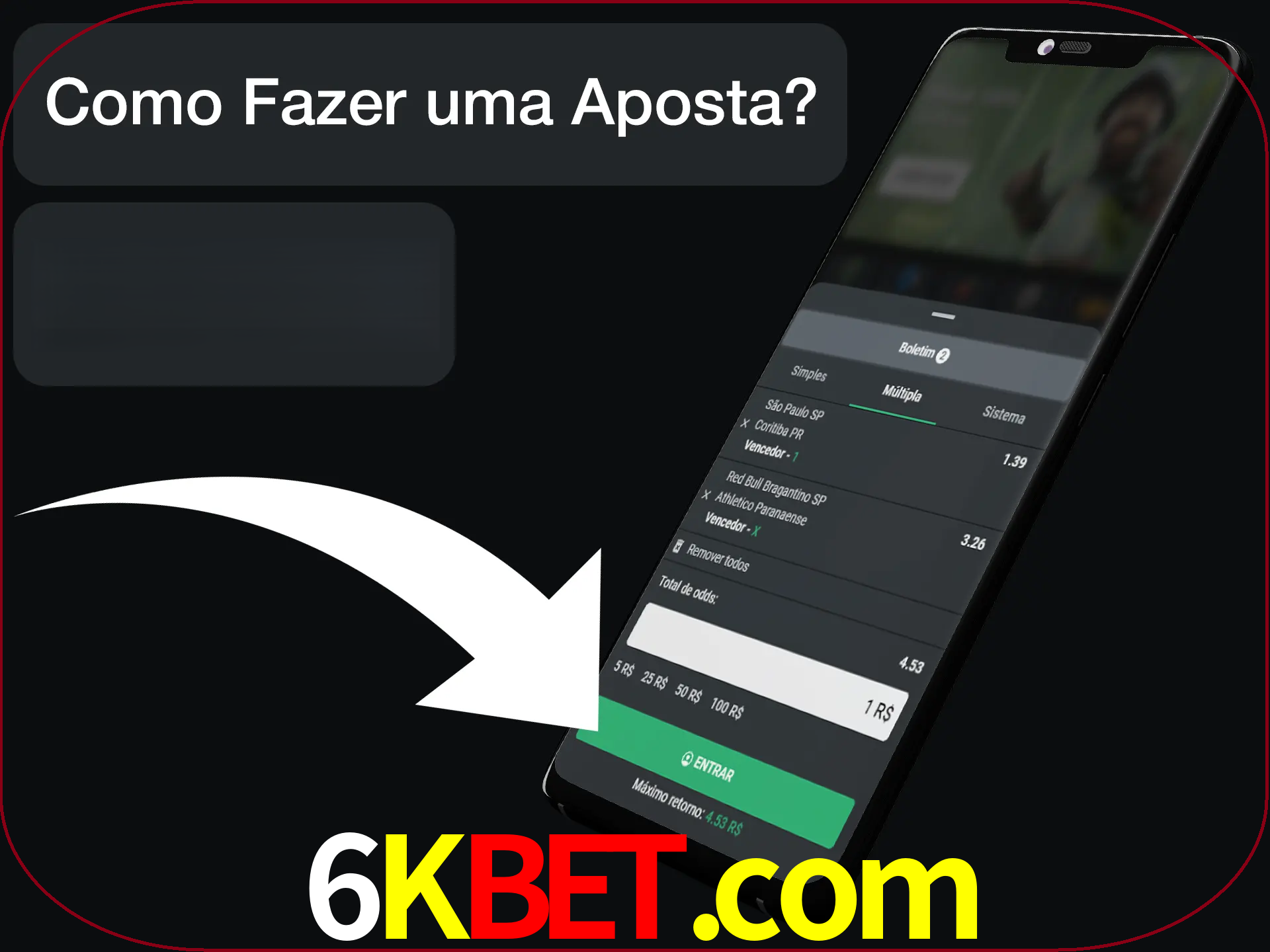Preencha sua aposta e aguarde o resultado.